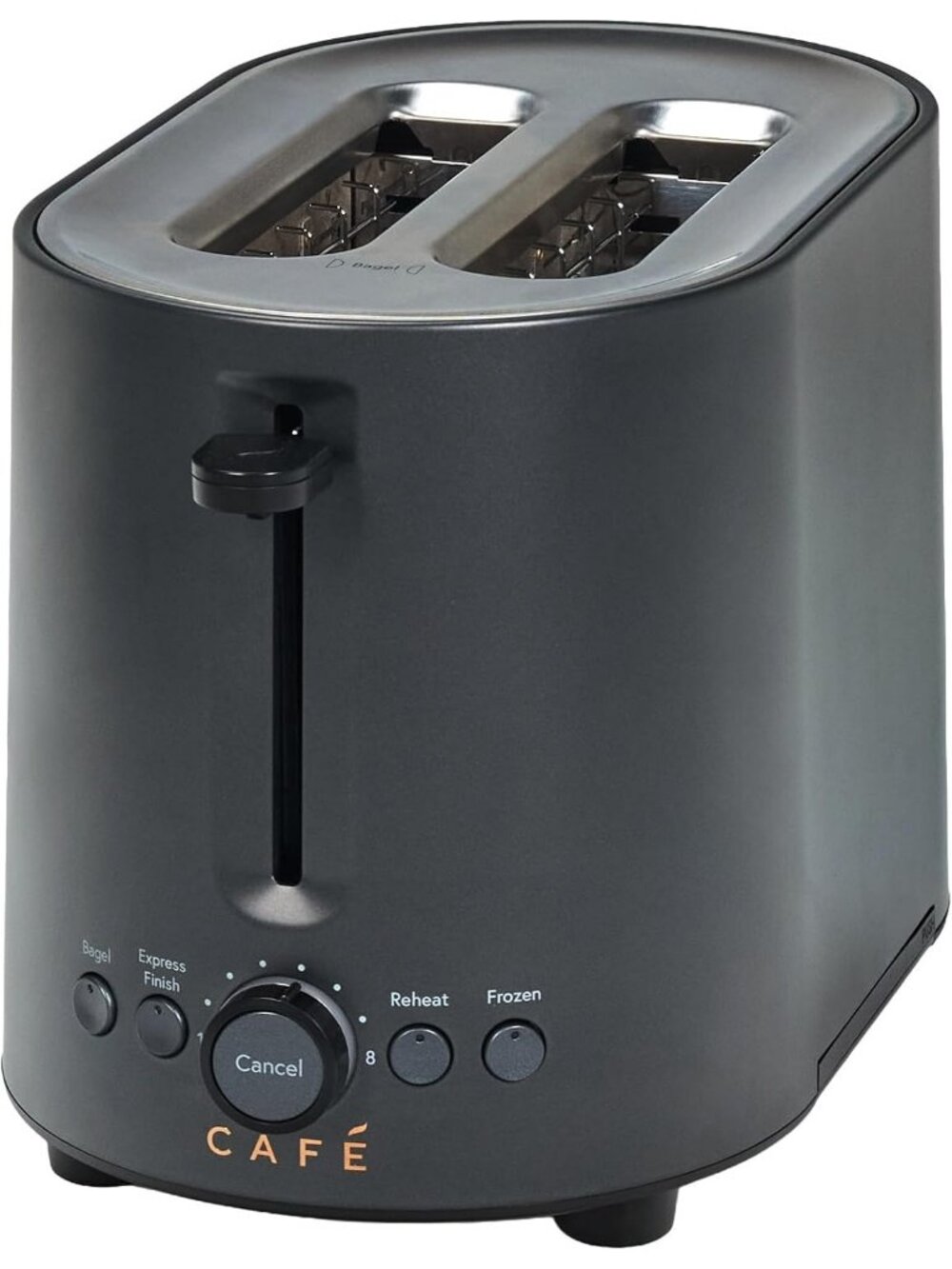 2-Slice Black 8 Shade Settings, 1.38" Extra Wide Slots for Thick Bread Toaster